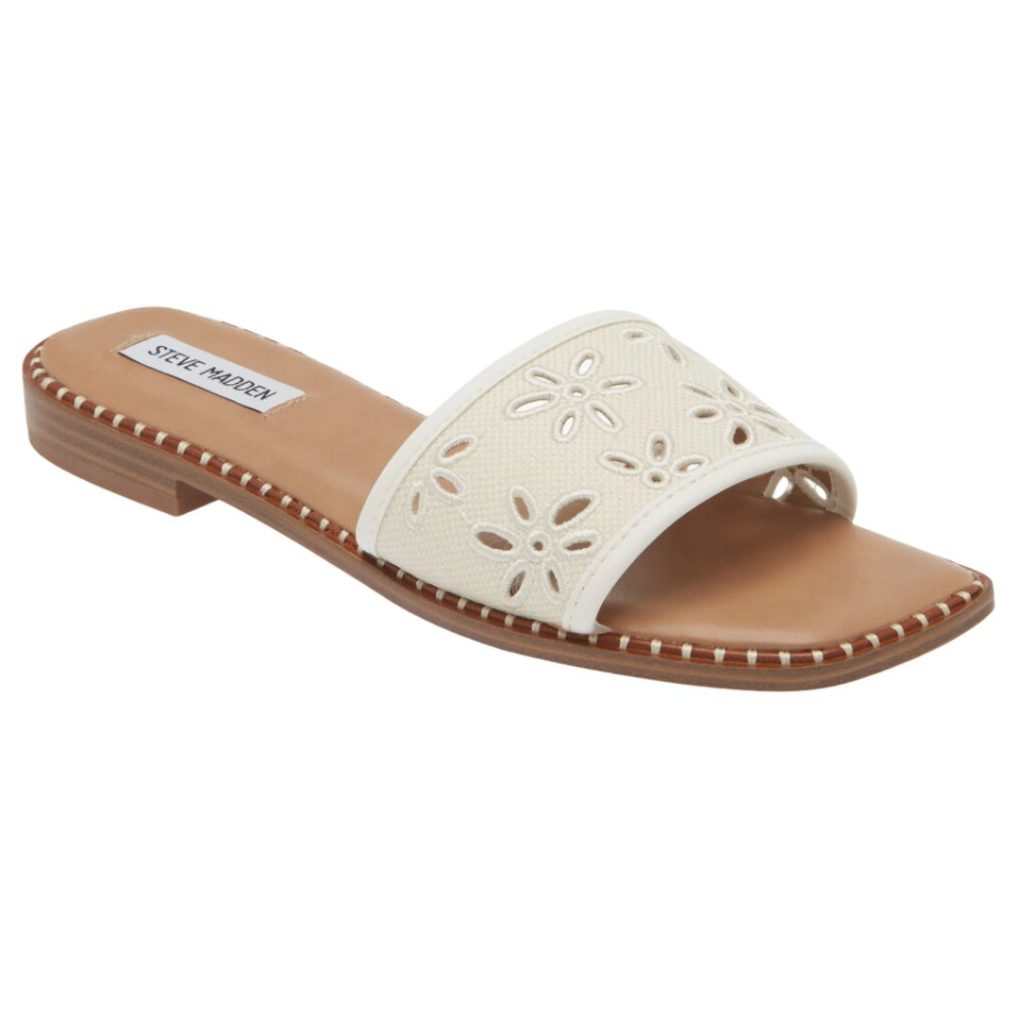 white eyelet sandal - nordstrom rack