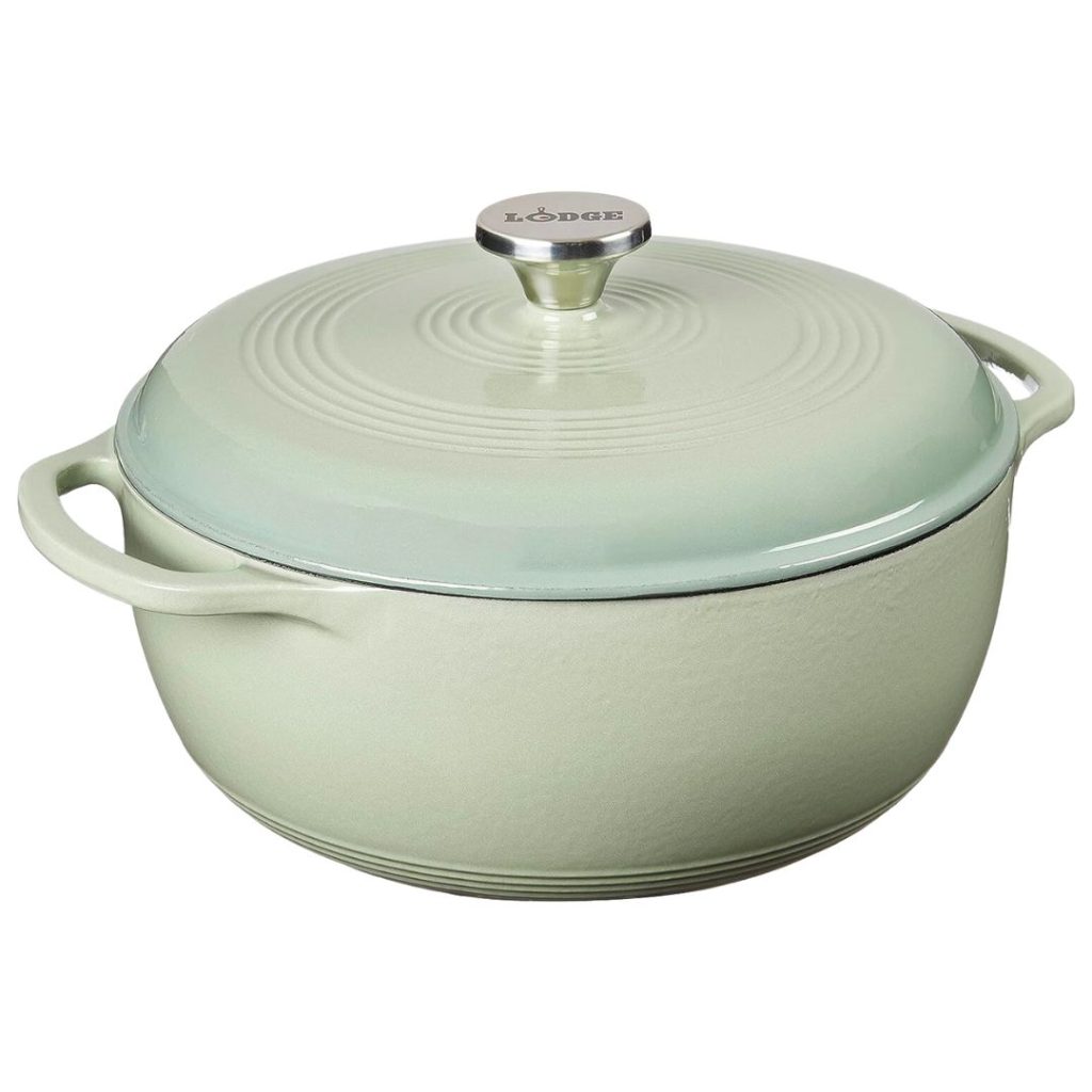 sage 6 qt cast iron enamel pot - amazon