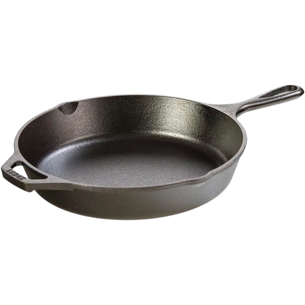 10.25 inch cast iron preseasoned pan - amazon