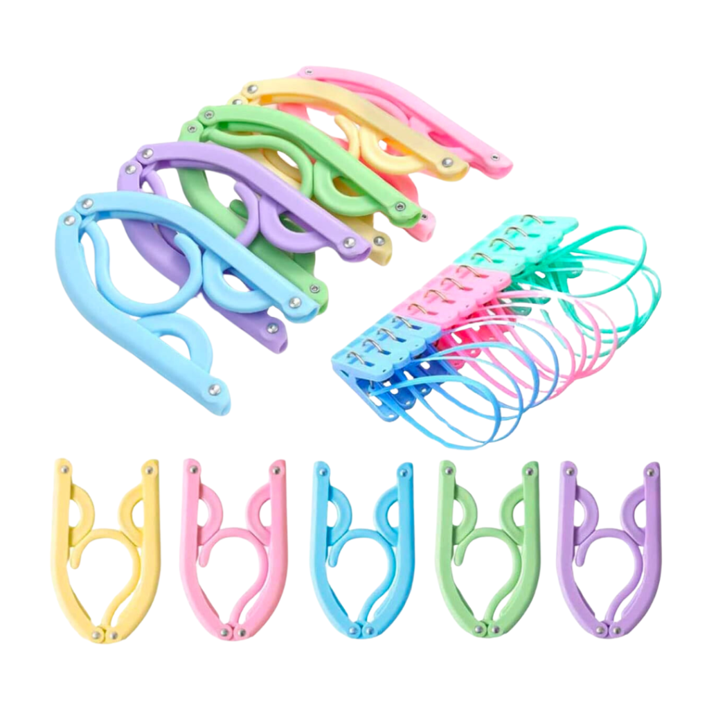 20 pcs Colorful Travel Hangers - Amazon